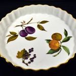ROYAL WORCESTER PORCELÁN PITE SÜTŐ TÁL X fotó