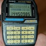 Régi casio számológépes kvarc óra fotó