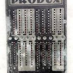 régi Produx Record mechanikus számológép számolótábla fotó