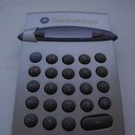 Zsebszámológép , telefonkönyv logós , új fotó