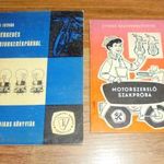 Bori I.: Ismerkedés a motorkerékpárral(Kis technikus könyvtár)+ Schnöller A.: Motorszerelő szakprób fotó