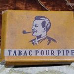 RÉGI BULGÁR SZIVAROS DOBOZ " TABAC POUR PIPE" fotó