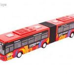 Fém busz fénnyel és hanggal - 1: 32, több színváltozatban fotó