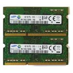 Samsung 8GB (2x4GB) DDR3 1600MHz laptop / notebook memória fotó