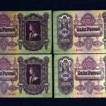 2 FÉLE SORSZÁMKÖVETŐ SOROZATSZÁMOS 1930 MÁTYÁS 100 PENGŐ PAPÍRPÉNZ EGYBEN ! fotó