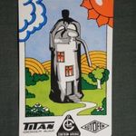 Kártyanaptár, Pécs Centrum áruház, Autófém kávéfőző, grafikai, 1978 (1) fotó