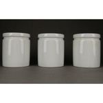 1G233 Régi porcelán patika tégely 3 darab fotó