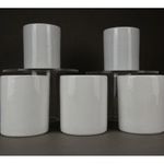 1G232 Régi porcelán patika tégely 5 darab fotó