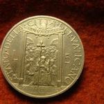 Vatikán alu 5 lira 1950 kiváló, ritka! fotó
