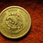Mexico nikkel 5 centavos 1937 fotó