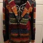 LULU-H.(PARIS) női M-es 38-40-es Design , sokszínű , különleges rövid fazonú átmeneti kabát.blézer fotó