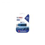 Verbatim 128GB V3 Max USB Drive USB3.0 Blue 49808 Kiegészítő, Kellék USB Flash RAM fotó