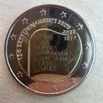 Észtország 2 euró, ND (2022) Emlékérme - 150 éves az Észt Írók Társasága UNC fotó