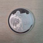 Ciprus 1 font, 1976 emlékérme - A menekültek emlékére UNC Proof - Ezüst 0.925 - 28, 28 g fotó