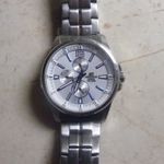Casio edifice férfi karóra elemmel - pontosan működik, 10 Bar vízálló - fotó