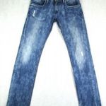 EREDETI TOMMY HILFIGER SLIM SCANTON (W31 / L34) *EXCLUSIVE* FÉRFI KOPTATOTT FARMERNADRÁG fotó