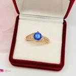 Xuping aranyozott hipoallergén gyűrű, új, 7-es, átmérő: 17, 2 mm (2991) fotó