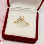 Xuping aranyozott hipoallergén gyűrű, új, 9-es, átmérő: 18, 8 mm (2764) fotó