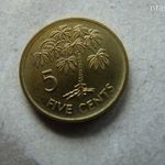 SEYCHELLES SZK. 5 CENTS, 2007. 1 DB. fotó
