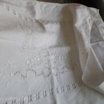Régi szép azsúrozott és subrikált párnahuzat 70 x 53 cm fotó