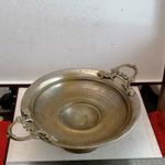 ANTIK RÉZ ASZTALKÖZÉP 32X11 CM fotó