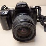 MINOLTA DYNAX 3I RÉGI FÉNYKÉPEZŐGÉP RETRO AF 35-80 MM OBJEKTÍV fotó