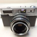 MINOLTA UNIOMAT RÉGI FÉNYKÉPEZŐGÉP RETRO MINOLTA ROKKOR 45 MM OBJEKTÍV fotó
