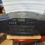 Retro Silva PCD-9100 CD-s rádiósmagnó kazetta boombox sétálómagnó fotó