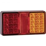 LED-es 3 funkciós lámpa (bal/jobb), piros, 12/24 V, SecoRüt 13231 fotó