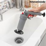 Univerzális sűrített levegő feloldó pisztoly adapterekkel KlinGun InnovaGoods fotó