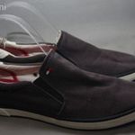 Tommy Hilfiger, vászon, sötétkék, kényelmes, vagány, sportos utcai cipő 40-férfi fotó