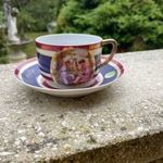 RÉGI TEÁS CSÉSZE ALJAL fotó