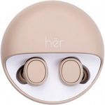 HER HX-12 In Ear headset Bluetooth? Bézs fotó