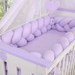 BabyLion Prémium Fonott rácsvédő XXL - Lila fotó