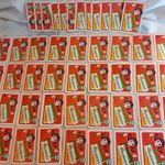 Retró cigi rágógumi csomagba helyezett casino kártyalap csomag!!! fotó