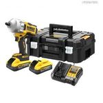 18V/2x5Ah Akkus, Kefementes 1/2"-os Ütvecsavarozó+koffer+töltő (DeWALT DCF961H2T-QW) fotó