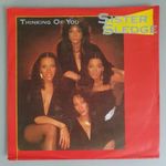 SISTER SLEDGE - THINKING OF YOU / WE ARE FAMILY 7" BAKELIT fotó