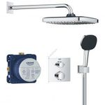 Grohe Precision Thermostat króm Rejtett zuhanyrendszer Vitalio Comfort 250 - Gr.34882000 fotó