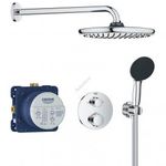Grohe Precision Thermostat króm Rejtett zuhanyrendszer Vitalio Start 250 - Gr.34883000 fotó
