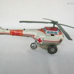 Mentő helikopter retro lendkerekes lemezjáték fotó