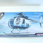 Z618 1: 48 Academy 1643 Hughes 500D Police Helicopter fotó
