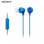 Sony MDR-EX15AP_BL Fülhallgató SZTEREO (3.5 mm jack, mikrofon, felvevő gomb) KÉK [Sony Xperia Acr... fotó