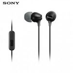 Sony MDR-EX15AP_B Headset SZTEREO (3.5 mm jack, mikrofon, felvevő gomb) FEKETE fotó