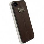 Krusell Mobile Case Luna Brown Undercover Apple iPhone 4 89503 Telefon, Okosóra Mobiltelefon tok fotó