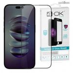 APPLE iPhone 14 Plus, 4-OK üvegfólia, 3D, 9H, Teljes, Fekete fotó