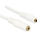 DeLock Extension Cable Audio Stereo Jack 3.5 mm male / female IPhone 4 pin 1m 84480 Kiegészítő, K... fotó