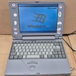 Toshiba T2130CS 486 dx4 75MHz, 8MB RAM, 500MB HDD - szép, működő retro laptop 1ft fotó
