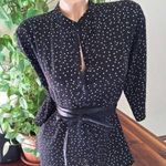 **Nils fekete/fehér pöttyös ing (XL)** fotó
