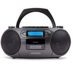 Aiwa BBTC-550BK hordozható fekete rádiós CD lejátszó fotó
