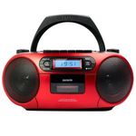 Aiwa BBTC-550RD hordozható piros rádiós CD lejátszó fotó